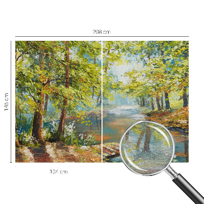 Fototapet modern Geometrie neon