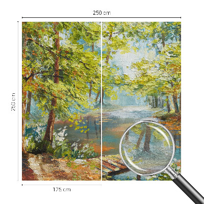 Fototapet modern Geometrie neon