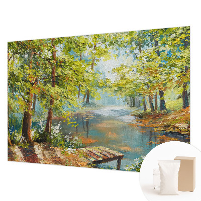 Fototapet modern Geometrie neon