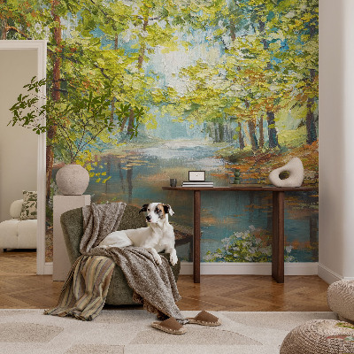 Fototapet modern Geometrie neon