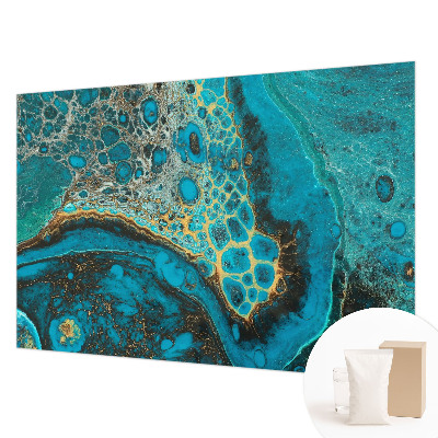 Fototapet modern la comandă cu motiv floral într-un design armonios