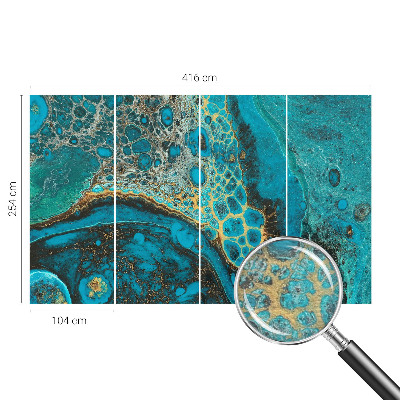 Fototapet modern la comandă Armonie florală