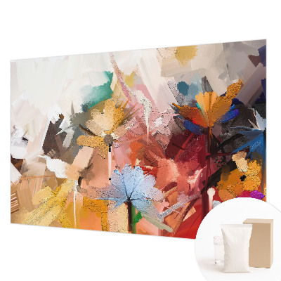 Fototapet la comandă pentru dormitor Un buchet colorat