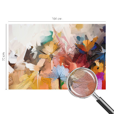 Fototapet la comandă pentru dormitor Un buchet colorat