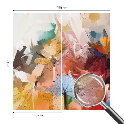 Fototapet la comandă pentru dormitor Un buchet colorat