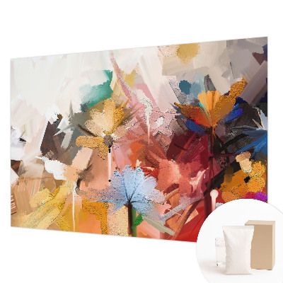 Fototapet la comandă pentru dormitor Un buchet colorat