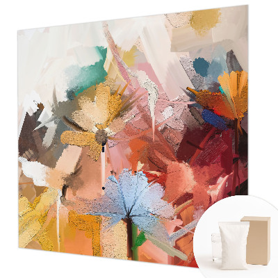 Fototapet la comandă pentru dormitor Un buchet colorat