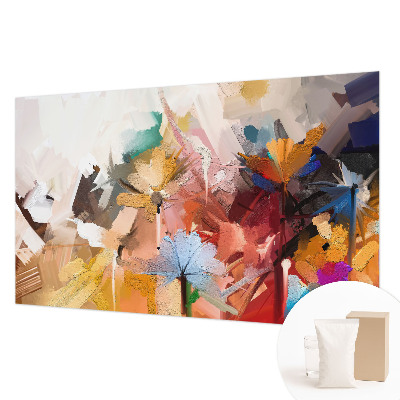 Fototapet la comandă pentru dormitor Un buchet colorat