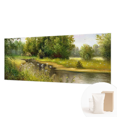 Fototapet la comandă pentru living Puncte subtile