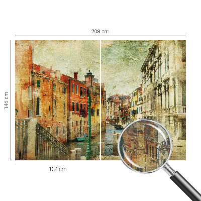 Fototapet pentru living Flori de pisică