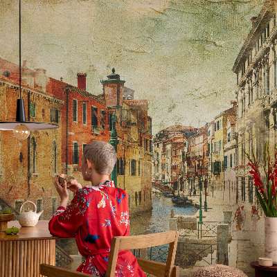 Fototapet pentru living Flori de pisică