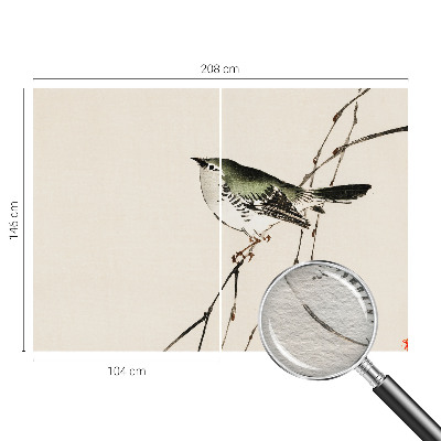 Fototapet vlies pentru dormitor Flori sălbatice