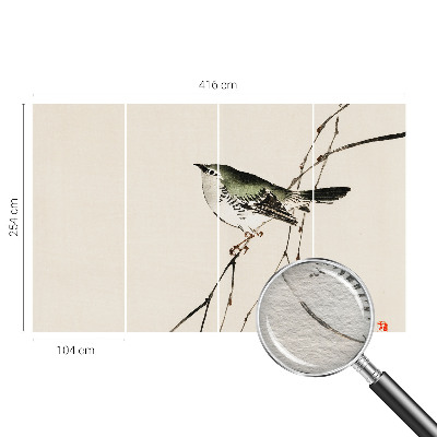 Fototapet vlies pentru dormitor Flori sălbatice