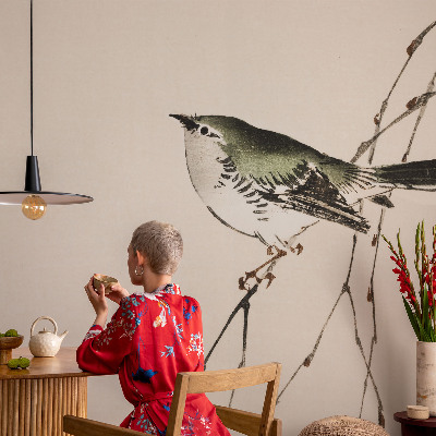 Fototapet vlies pentru dormitor Flori sălbatice