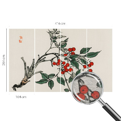 Fototapet vlies pentru copii Pajiște cu flori