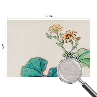 Fototapet la comandă Fluturi în pajiște