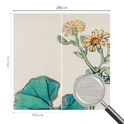 Fototapet la comandă Fluturi în pajiște