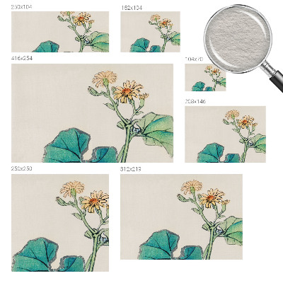 Fototapet la comandă Fluturi în pajiște