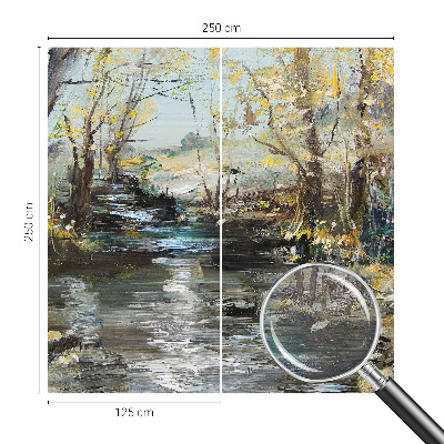 Fototapet la comandă pentru dormitor Flori vintage