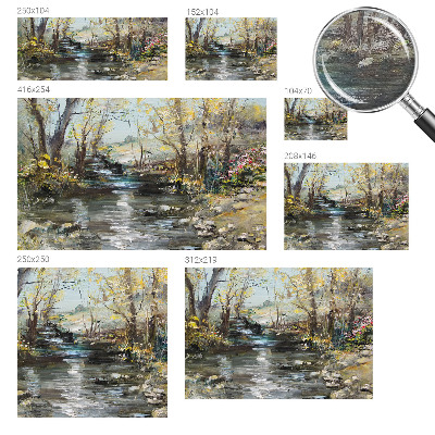 Fototapet la comandă pentru dormitor Flori vintage