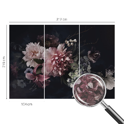 Tapet foto pe vlies Colaj romantic