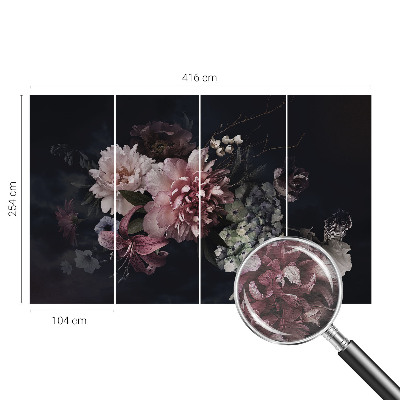 Tapet foto pe vlies Colaj romantic