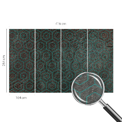 Fototapet la comandă Macarale negre