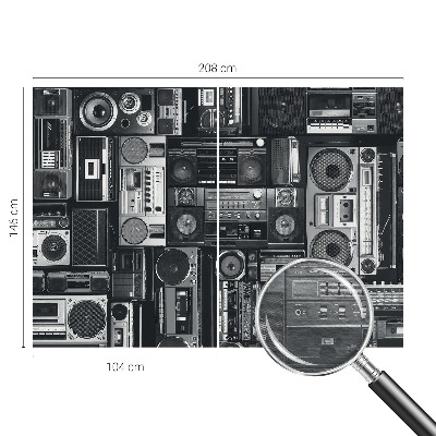 Fototapet modern la comandă Forme răsucite