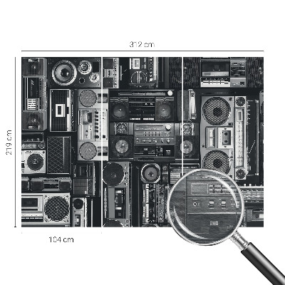 Fototapet modern la comandă Forme răsucite