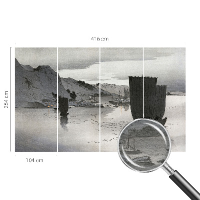 Fototapet decorativ pe perete Hartă artistică