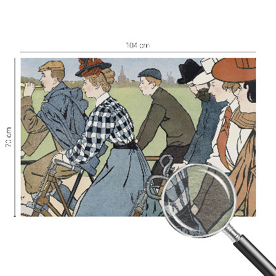 Fototapet modern Valuri colorate