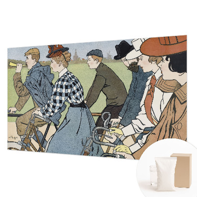 Fototapet modern Valuri colorate