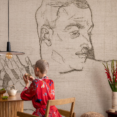 Fototapet la comandă pentru living Elefant suprarealist