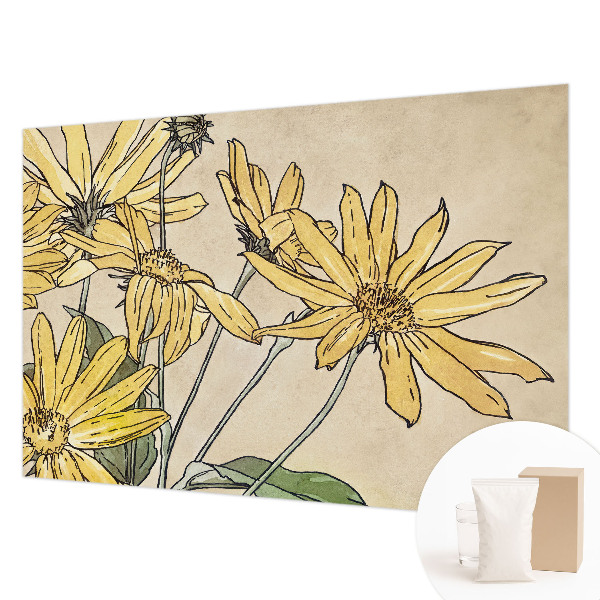 Fototapet la comandă pentru dormitor Pace verde