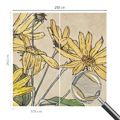 Fototapet la comandă pentru dormitor Pace verde