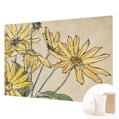 Fototapet la comandă pentru dormitor Pace verde