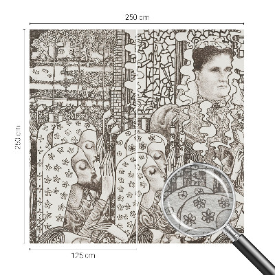 Fototapet pentru dormitor Geometrie expresivă