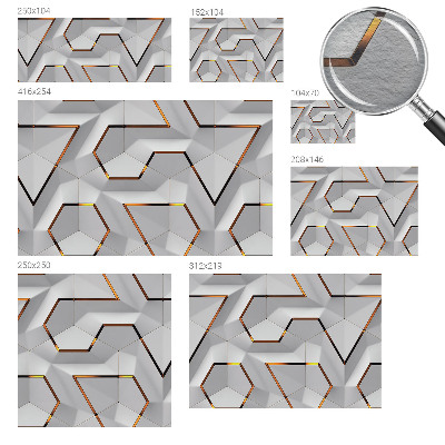 Tapet foto Forme colorate