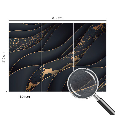 Tapet foto decorativ Flori frunze