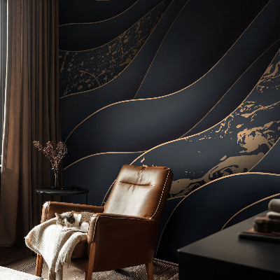 Tapet foto decorativ Flori frunze