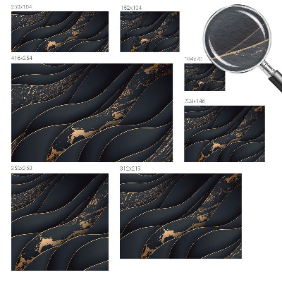 Tapet foto decorativ Flori frunze