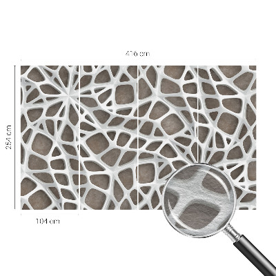 Fototapet decorativ pe perete Flori colorate