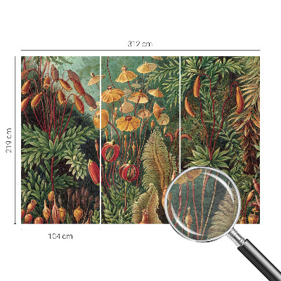 Fototapet modern la comandă Frunze armonioase