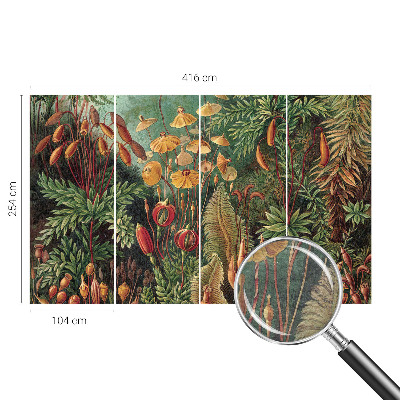 Fototapet modern la comandă Frunze armonioase