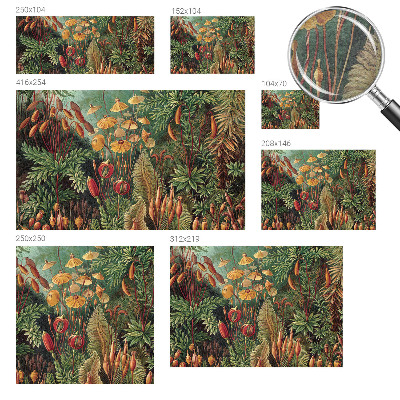 Fototapet modern la comandă Frunze armonioase