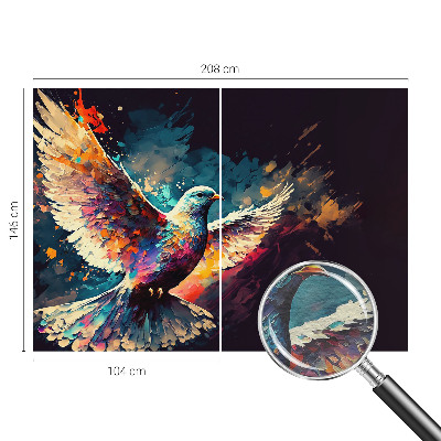 Fototapet la comandă pentru living Cercuri gri