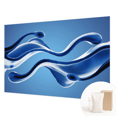 Fototapet pentru living cu motif de flori romantice