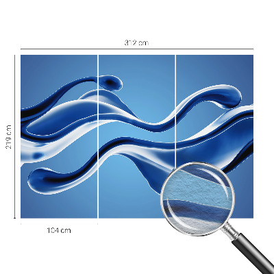 Fototapet pentru living Flori romantice