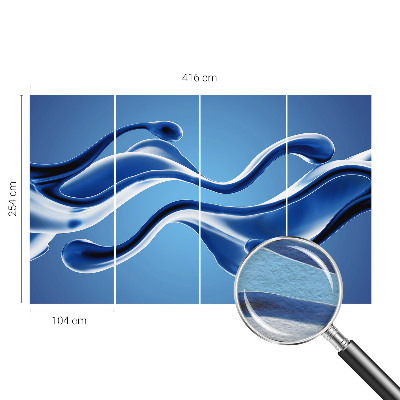 Fototapet pentru living Flori romantice