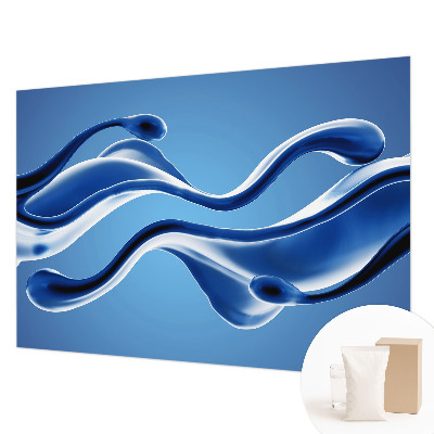 Fototapet pentru living Flori romantice